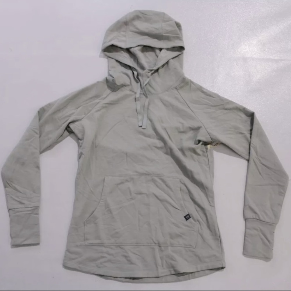 Free Fly Women's Bamboo Fleece Pullover Hoodie Heather Ash Size XS